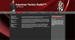 Desktop Screenshot of americanvarietyradio.com