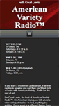Mobile Screenshot of americanvarietyradio.com